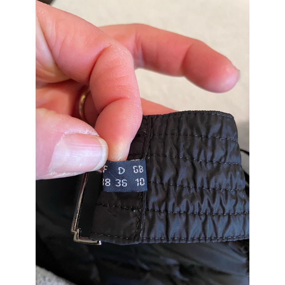 ADD ICON 10 Pillow Collar Hooded 95/5 Down Puffer black women’s Coat Jacket US 4 - Picture 13 of 13